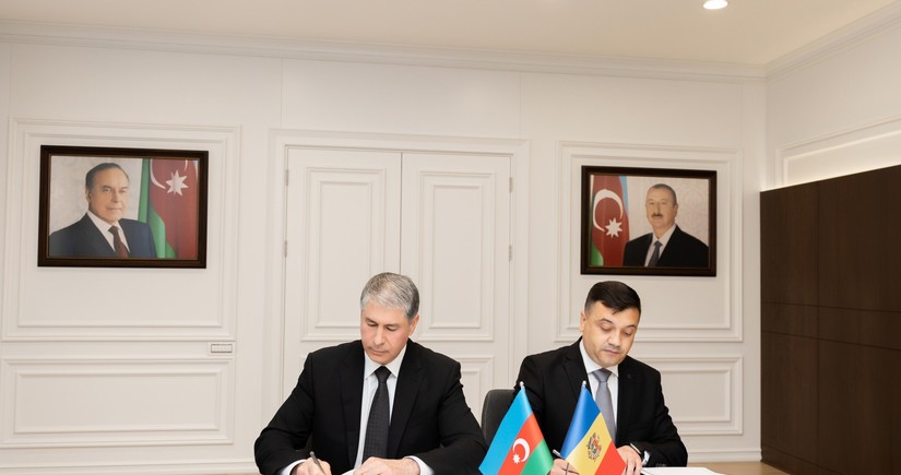 Interior ministers of Azerbaijan and Moldova ink agreement on cooperation