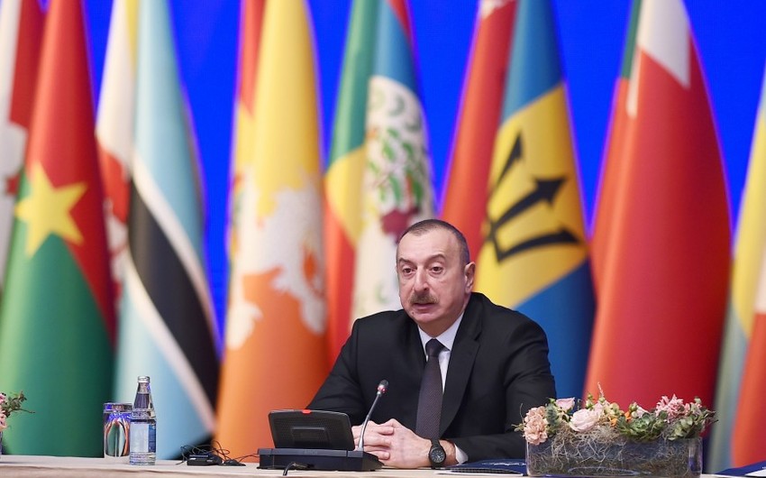 Azərbaycan Prezidenti: Biz bir-birimizi dəstəkləməliyik