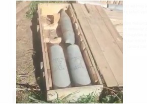В Ходжавенде обнаружены брошенные армянами снаряды