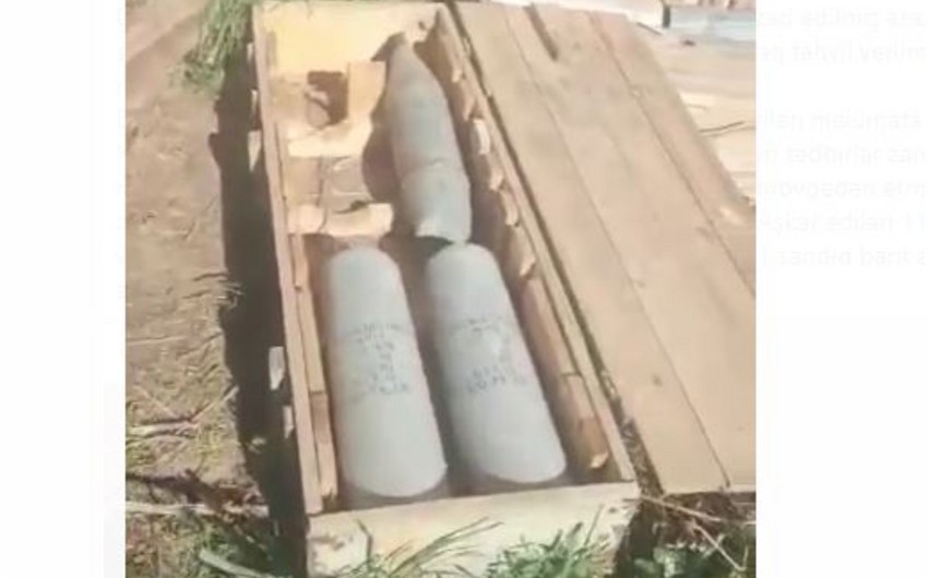 Police discover artillery shells abandoned by Armenians in Khojavand