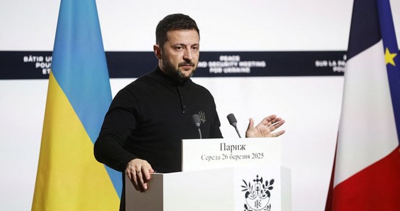 Zelenski: ABŞ hərbi yardımı və Ukrayna ilə kəşfiyyat məlumatlarının mübadiləsini bərpa edib