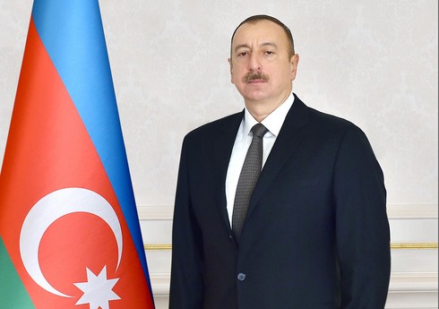 В репортажах российских телеканалов представлено интервью президента Азербайджана