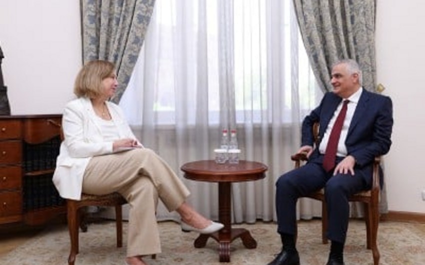 US ambassador, Armenian deputy PM mull demarcation process