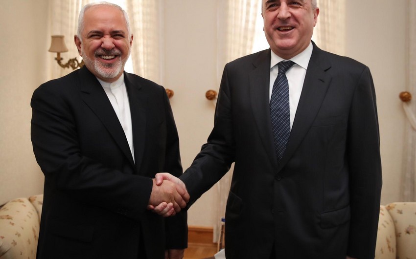 Azerbaijani Foreign Minister meets his Iranian counterpart