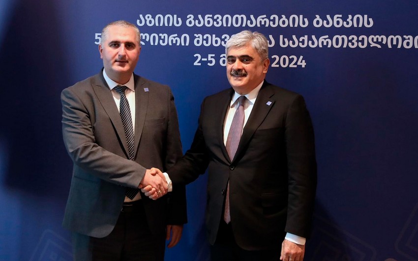 Azerbaijani, Georgian finance ministers mull regional partnership