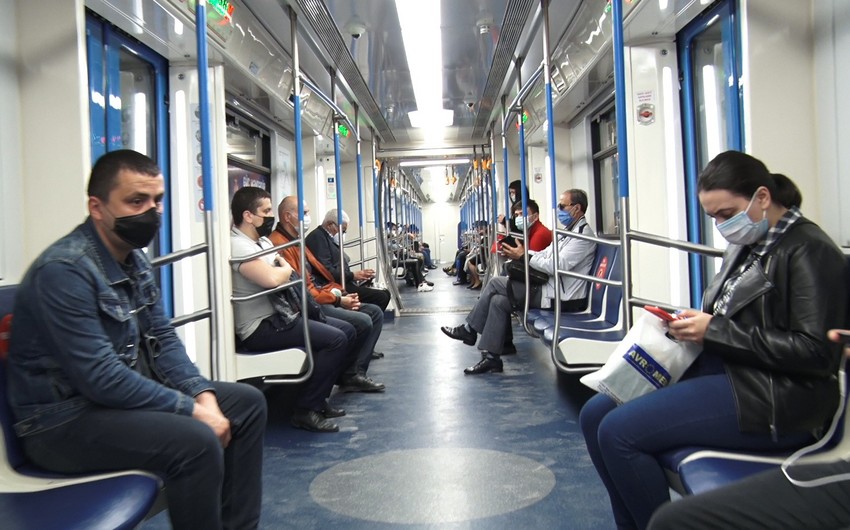 Metroda tibbi maskadan düzgün istifadə etməyənlər cərimələnəcək - RƏSMİ