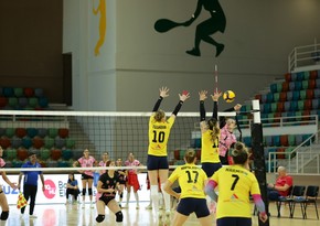 Qadın voleybolçular arasında Azərbaycan çempionatında ilin son oyunları keçirilib