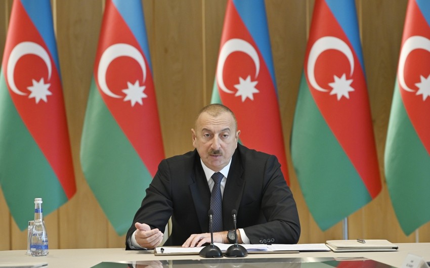 President Ilham Aliyev: In some countries, they organize certain conferences related to internal affairs of Azerbaijan