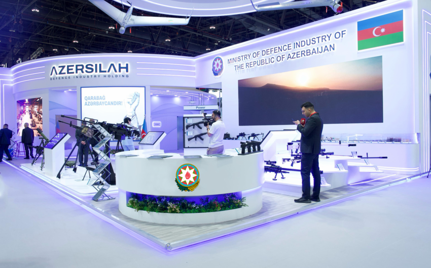 Azərbaycan silahları “IDEX-2025” sərgisində nümayiş olunur - YENİLƏNİB