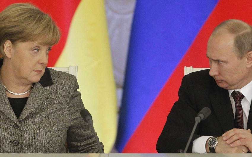 Меркель и Путин обсудили ситуацию в Сирии и Ливии