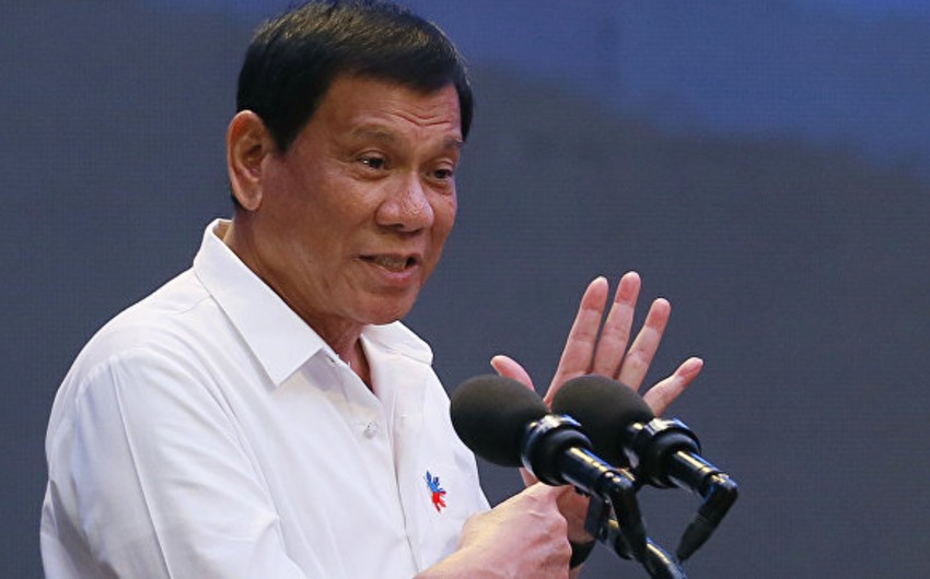 Filippin prezidenti: ABŞ-la vidalaşmağın vaxtı çatıb