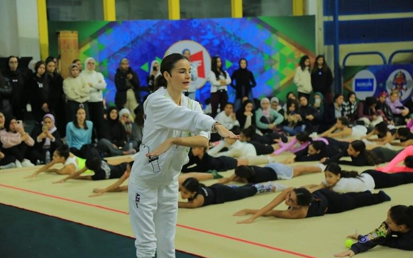 Azərbaycanın bədii gimnastika yığmasının məşqçisi: Misirdə keçirilən kurs çox faydalı oldu