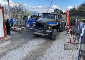 28 vehicles of Russian peacekeepers move freely on Khankandi-Lachin road