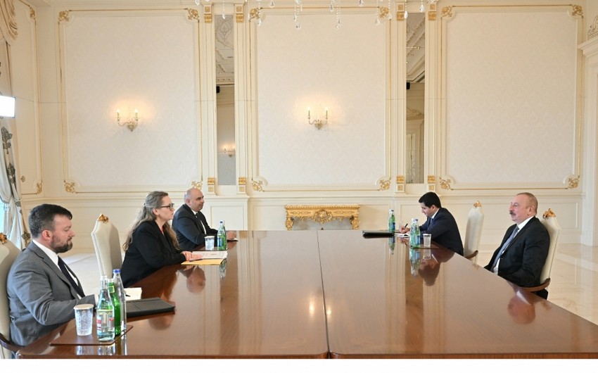 President Ilham Aliyev receives US Deputy Assistant Secretary of State - UPDATED