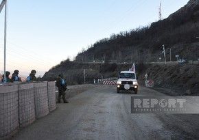 Три автомобиля МККК в очередной раз беспрепятственно проехали по Лачынской дороге в направлении Ханкенди