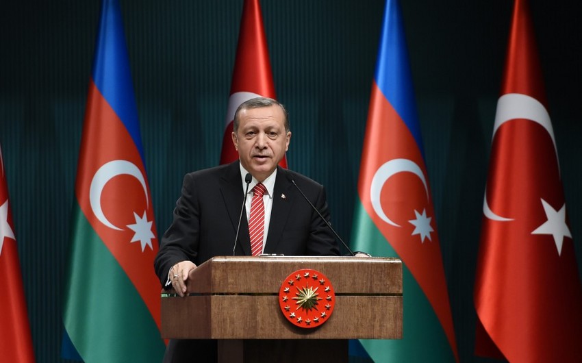 Türkiyə Prezidenti: TANAP-da işlər plana uyğun şəkildə sürətlə davam etdirilir