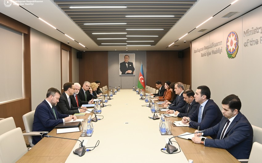 Azerbaijani FM updates US official on peace agreement progress with Armenia