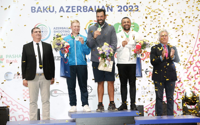 Yunanıstanlı idmançı Bakıdakı dünya çempionatında qızıl medal qazanıb