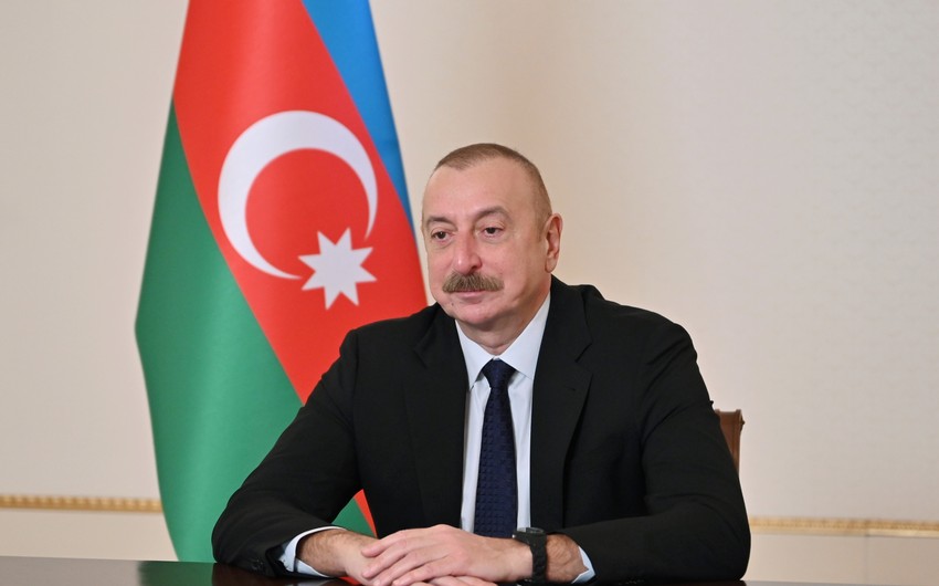 President Ilham Aliyev congratulates Azerbaijani youth