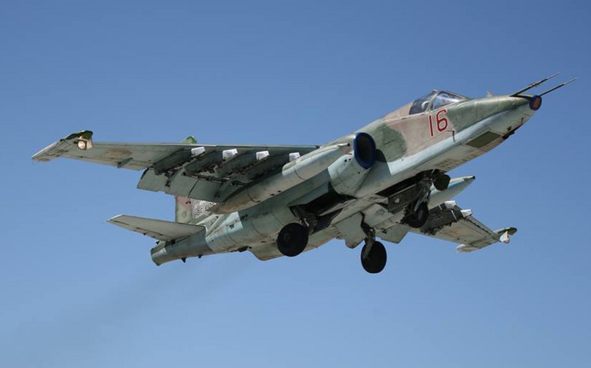 Russian air defense downs two Ukrainian Su-25 attack aircraft