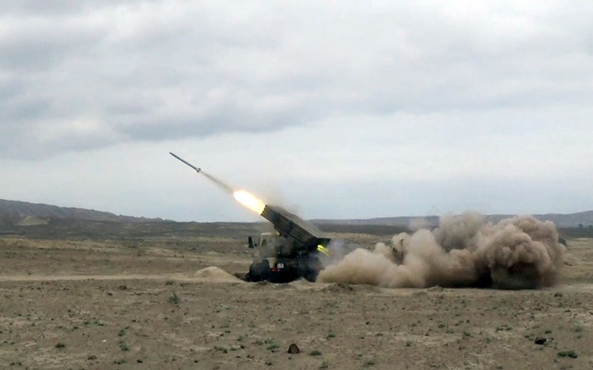 Rocket and Artillery Troops' exercises underway 