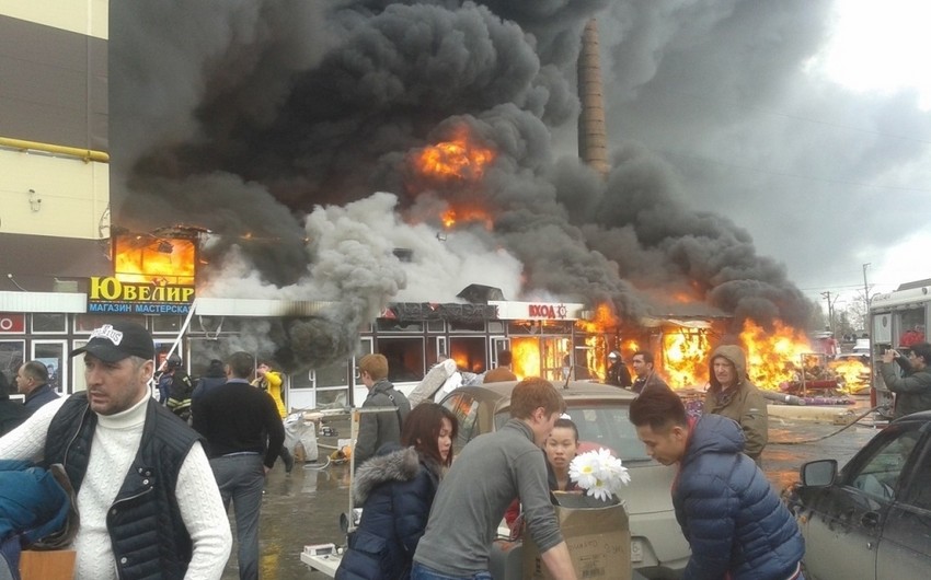 В Казани судят азербайджанцев в связи с пожаром в торговом центре Адмирал