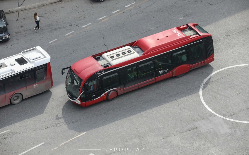 “28 May”da avtobus marşrutlarının hərəkət sxemləri dəyişdirilir