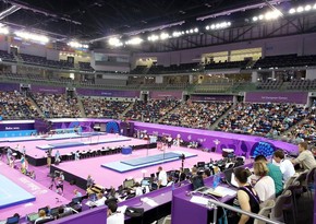 Russia wins gold medals in gymnastics