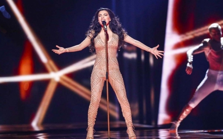 Самра Рагимли провела генеральную репетицию перед финалом Евровидения