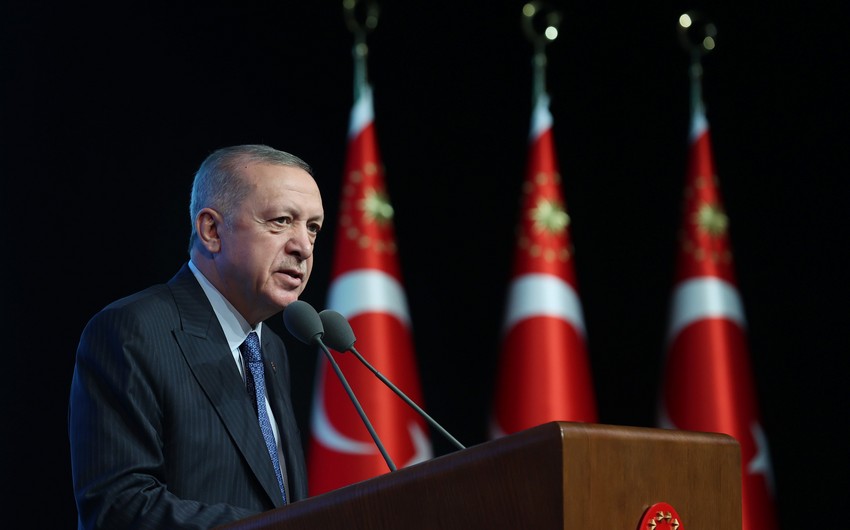  Президент Турции обратился к Армении