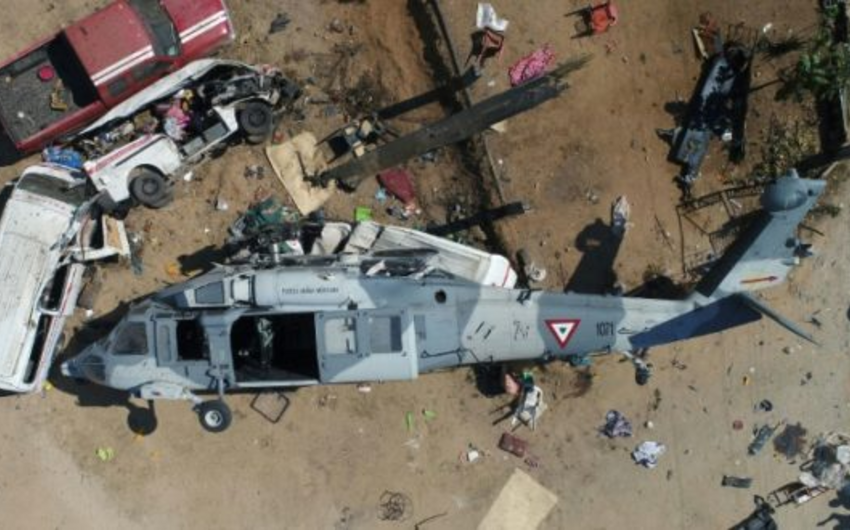 Fransada helikopter qəzaya uğrayıb, iki nəfər ölüb