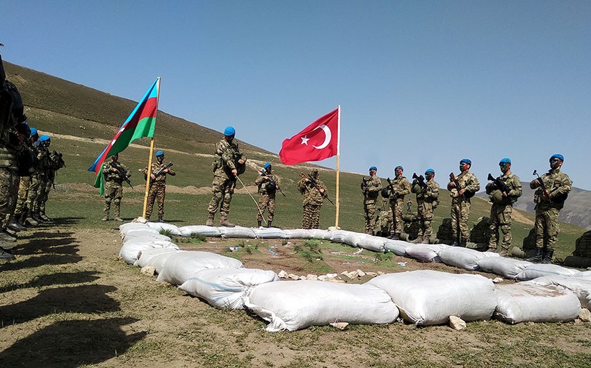 Azerbaijani and Turkish armies start joint operational-tactical exercises - VIDEO
