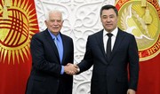 Kyrgyz President Japarov receives Josep Borrell