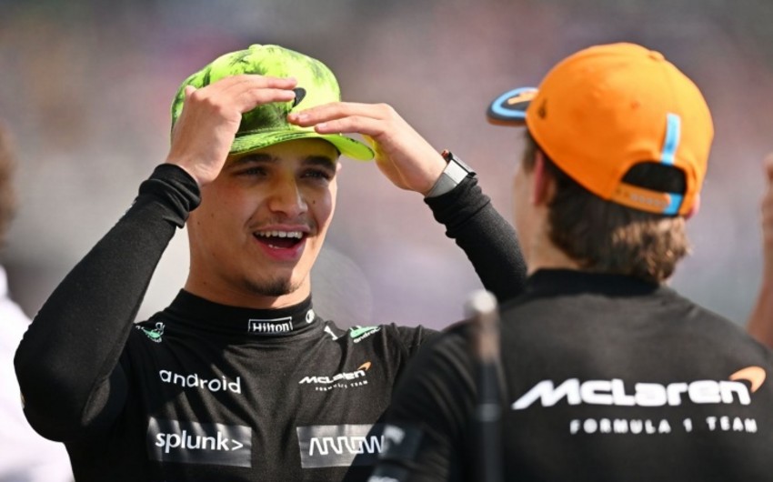 After Azerbaijan Grand prix, McLaren leads in Constructors' Cup.