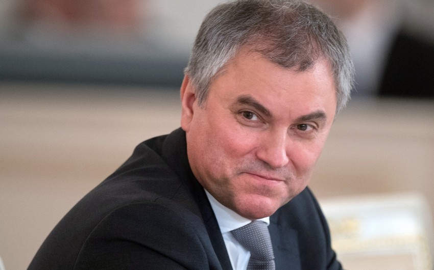 Russian State Duma Chairman will visit Azerbaijan