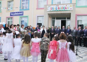 В Агдаме сдан в эксплуатацию ясли-детский сад, возведенный по инициативе Фонда Гейдара Алиева