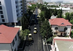 В Баку капитально ремонтируют улицы Мамедали Шарифли и Ширина Мирзоева