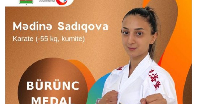 Azərbaycanın daha bir karateçisi İslamiadada medal qazanıb