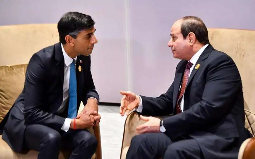 UK PM Sunak speaks to Egyptian president on Gaza border crossing