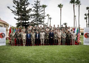 Азербайджанский военнослужащий принял участие в учениях Африканский лев – 2024