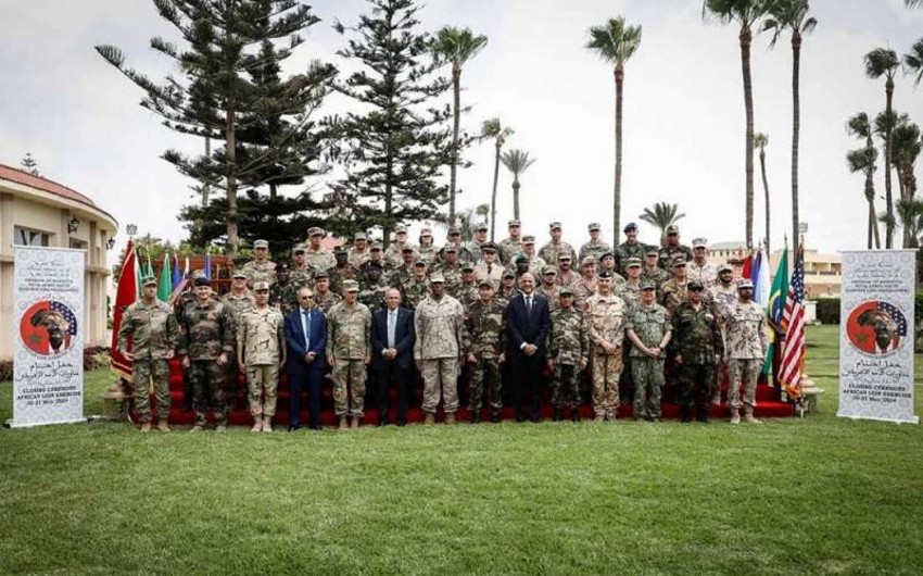 Азербайджанский военнослужащий принял участие в учениях Африканский лев – 2024