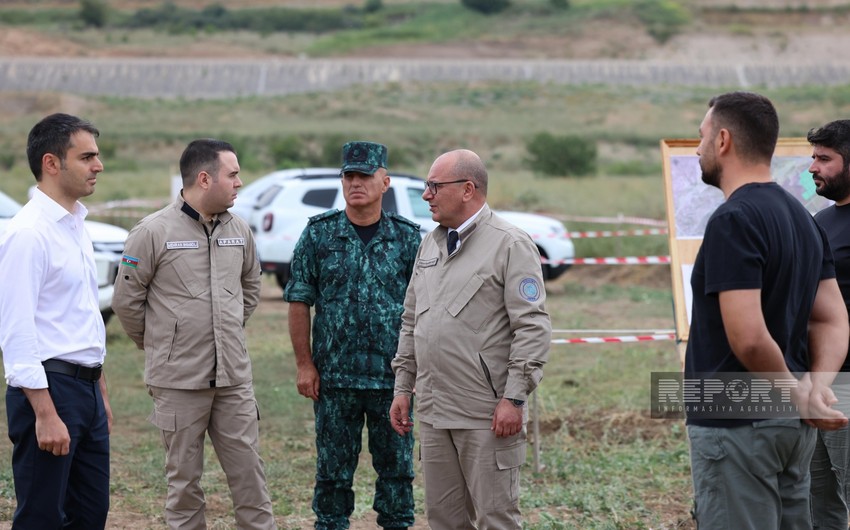 Private company engages in demining in Azerbaijan