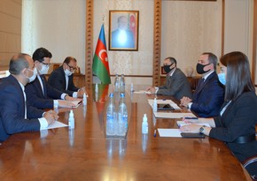 Azerbaijani FM meets with new Iranian ambassador
