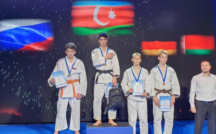 Azərbaycan cüdoçuları Rusiyada bir dəst medal qazanıb