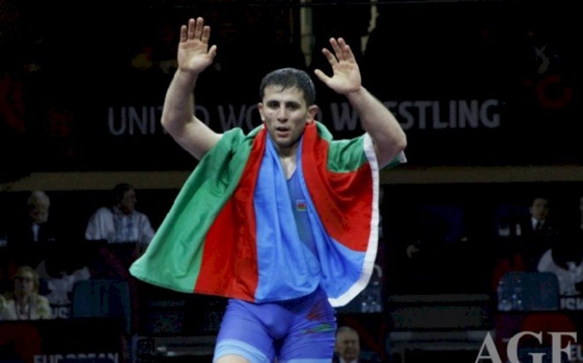 Азербайджанский борец Рафиг Гусейнов завоевал серебряную медаль