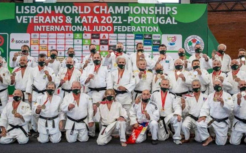 Azərbaycanın veteran cüdoçuları dünya çempionatını 8 medalla başa vurub