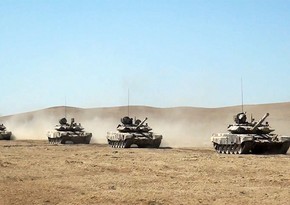 ”Ən yaxşı tank bölüyü” adı uğrunda yarış keçirilib