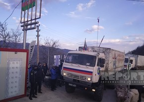 8 more vehicles belonging to peacekeepers pass freely through Khankandi-Lachin road - UPDATED - 3