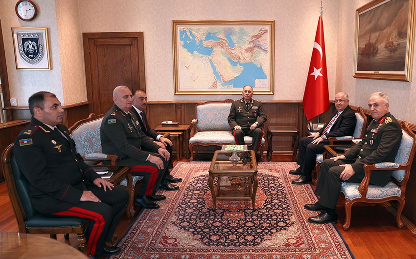 Turkish Minister of National Defense receives Chief of General Staff of Azerbaijani Army