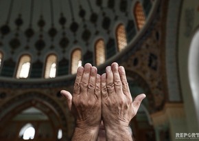 Holiday prayer performed in Azerbaijani mosques